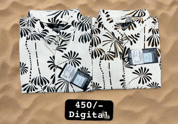 Karmaa Digital Printed Premium Shirts SET OF 4PCS @Rs. 440/each.