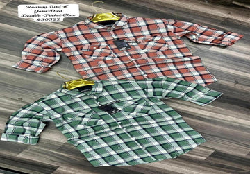 RB Double Pocket Shirts Set of 3pcs @ ₹430/- each.