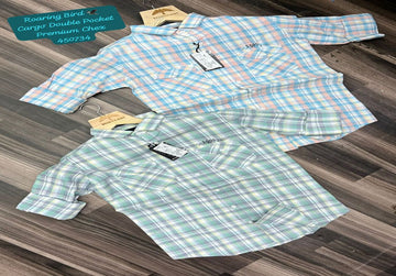 RB Double Pocket Shirts Set of 3pcs @ ₹430/- each.